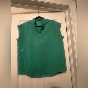 Figs Rafaela Scrub Top Surgical Green XS